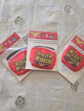 🌟9 Kids Wonder Woman Masks